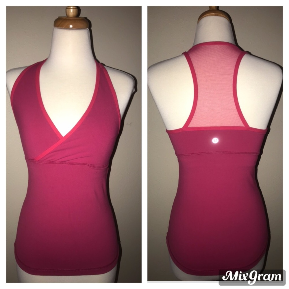 Lululemon Racerback Top w/Built In Bra
